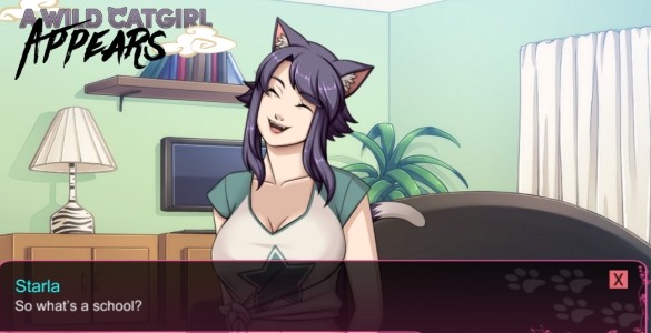 Cat Girl Visual Novel