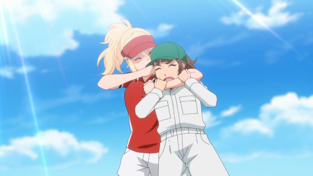 Eve and Ichina, golf buddies